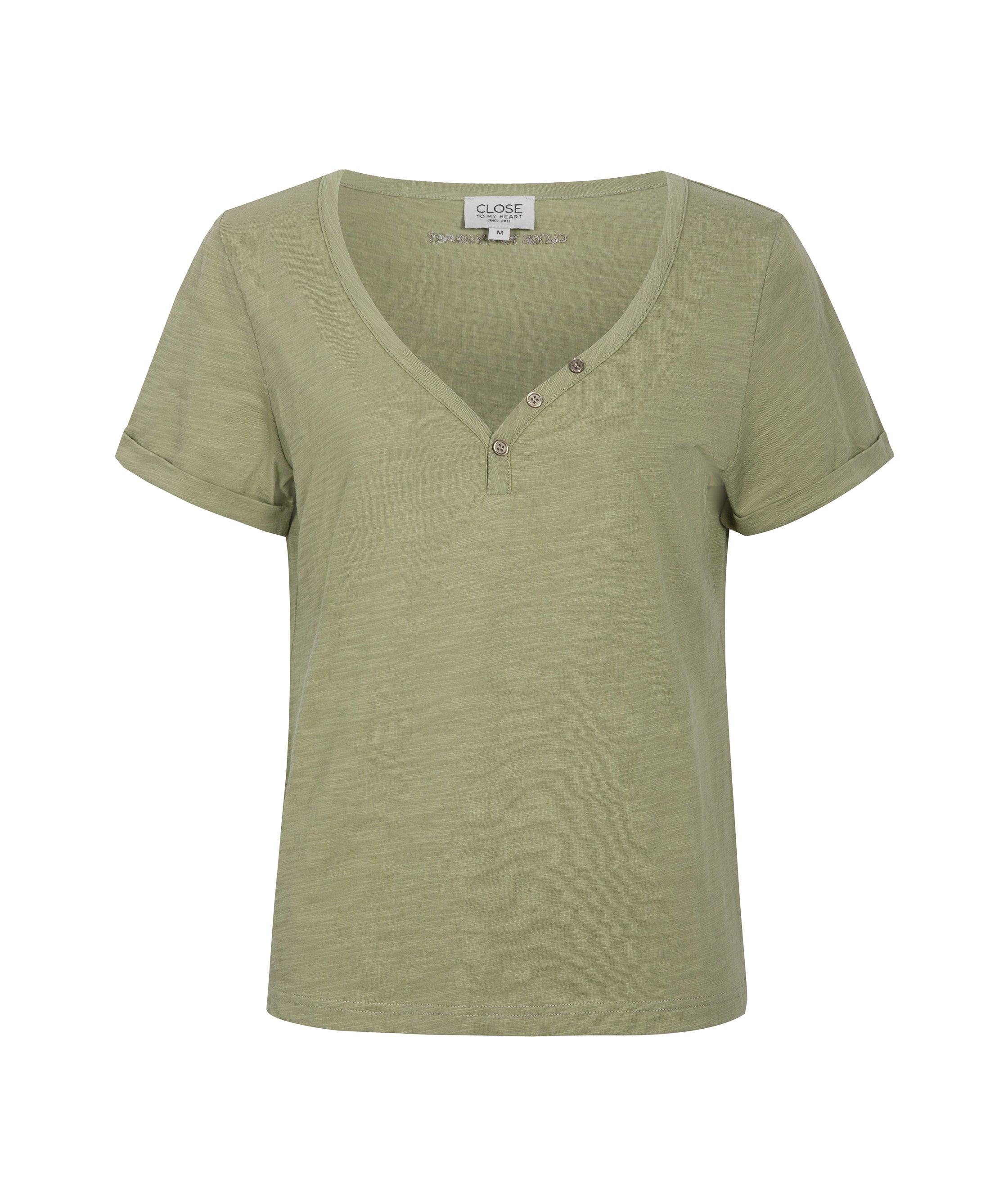Close to my heart Sandy bomull t-shirt T-shirt Khaki Green