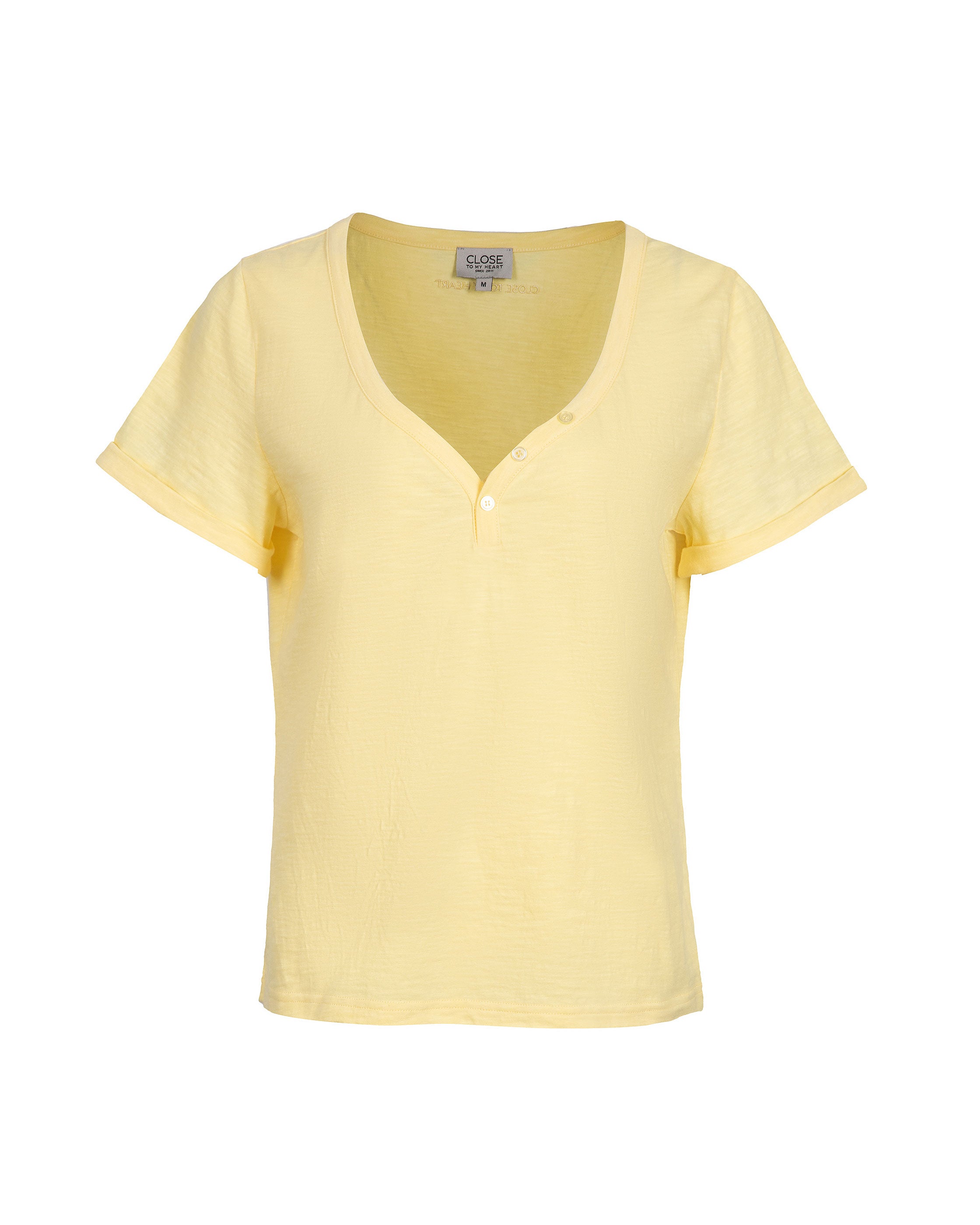 Close to my heart Sandy bomull t-shirt T-shirt Soft Yellow