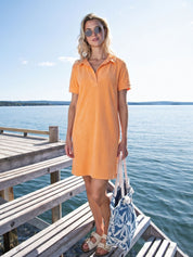 Close to my heart Selena frotté kjole Kjole Fresh Orange