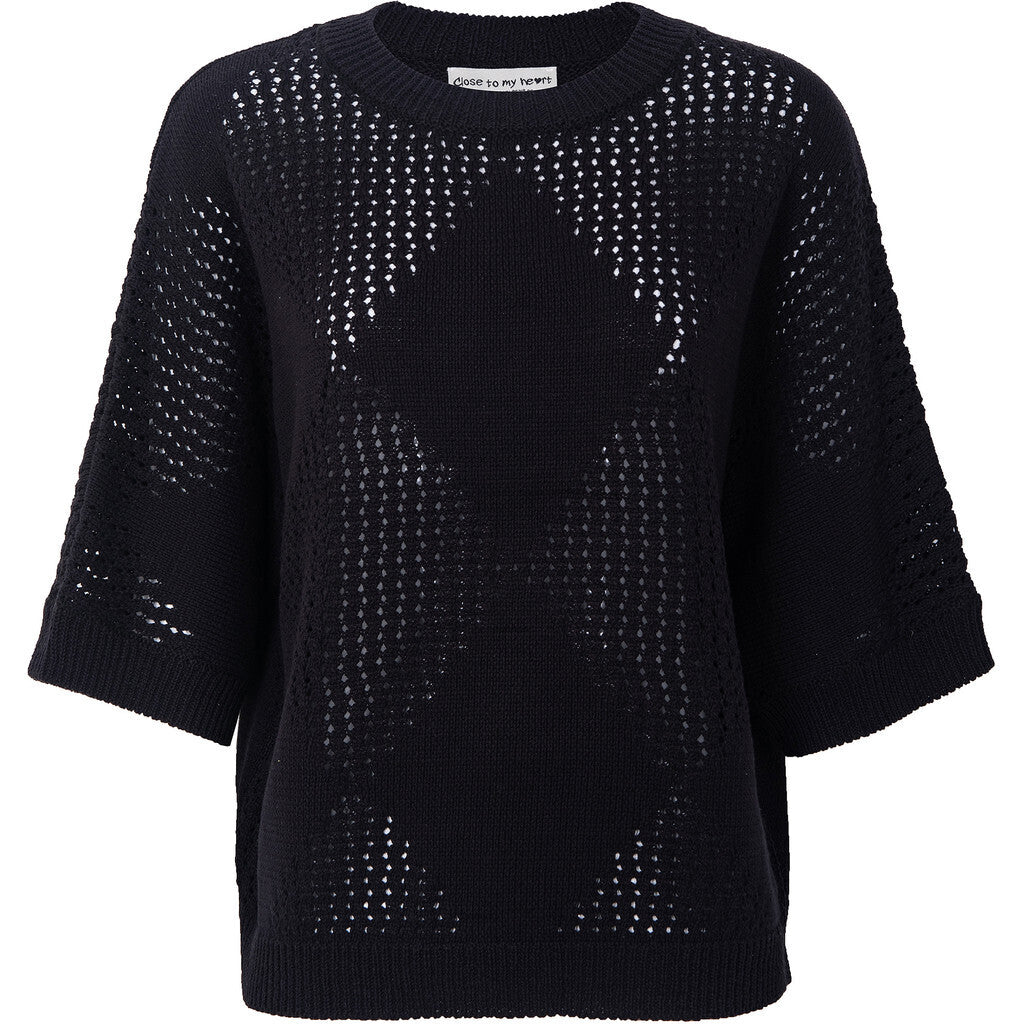 Close to my heart Sia Sweater Sweater knitted Black