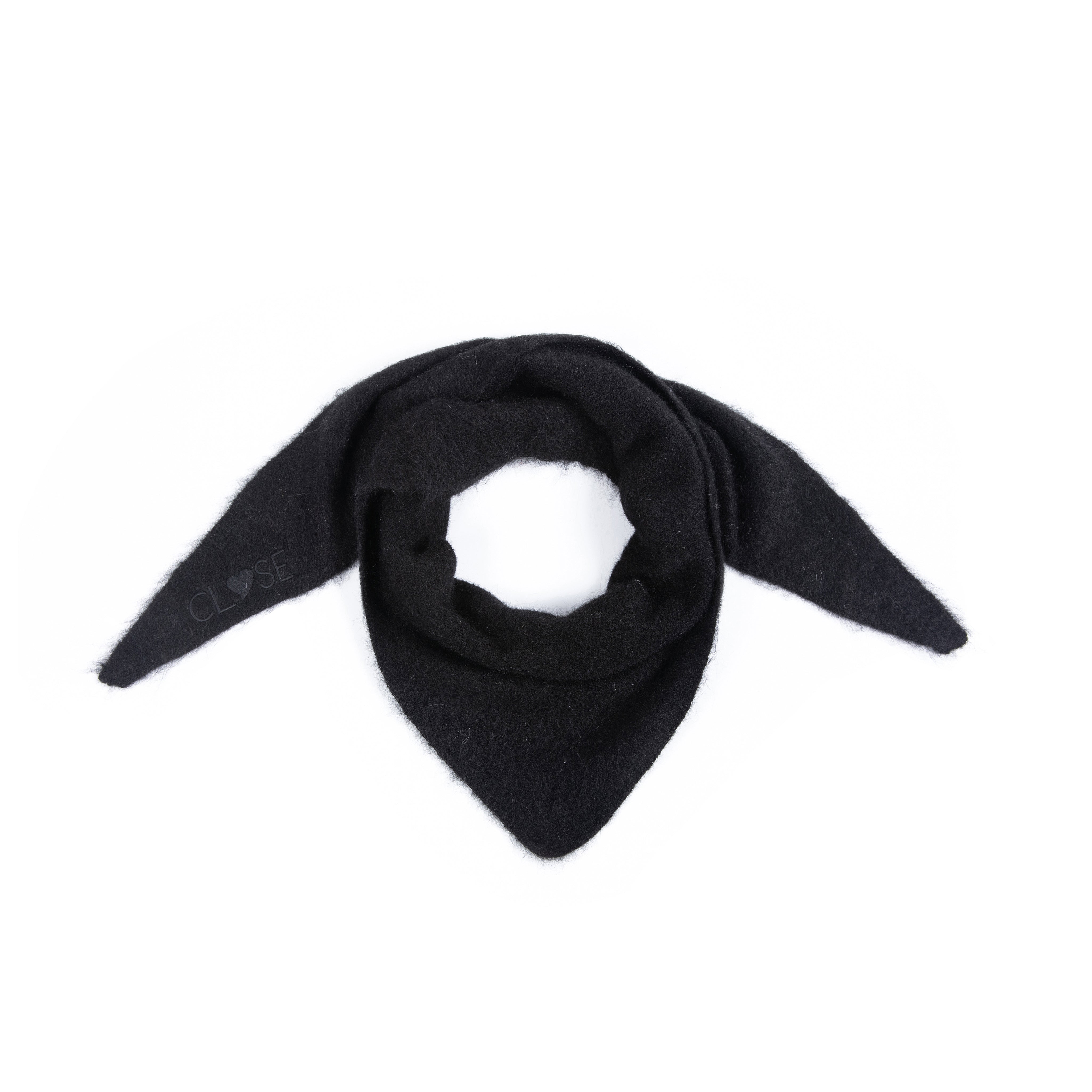 Close to my heart Sienna triangle scarf Scarf Black