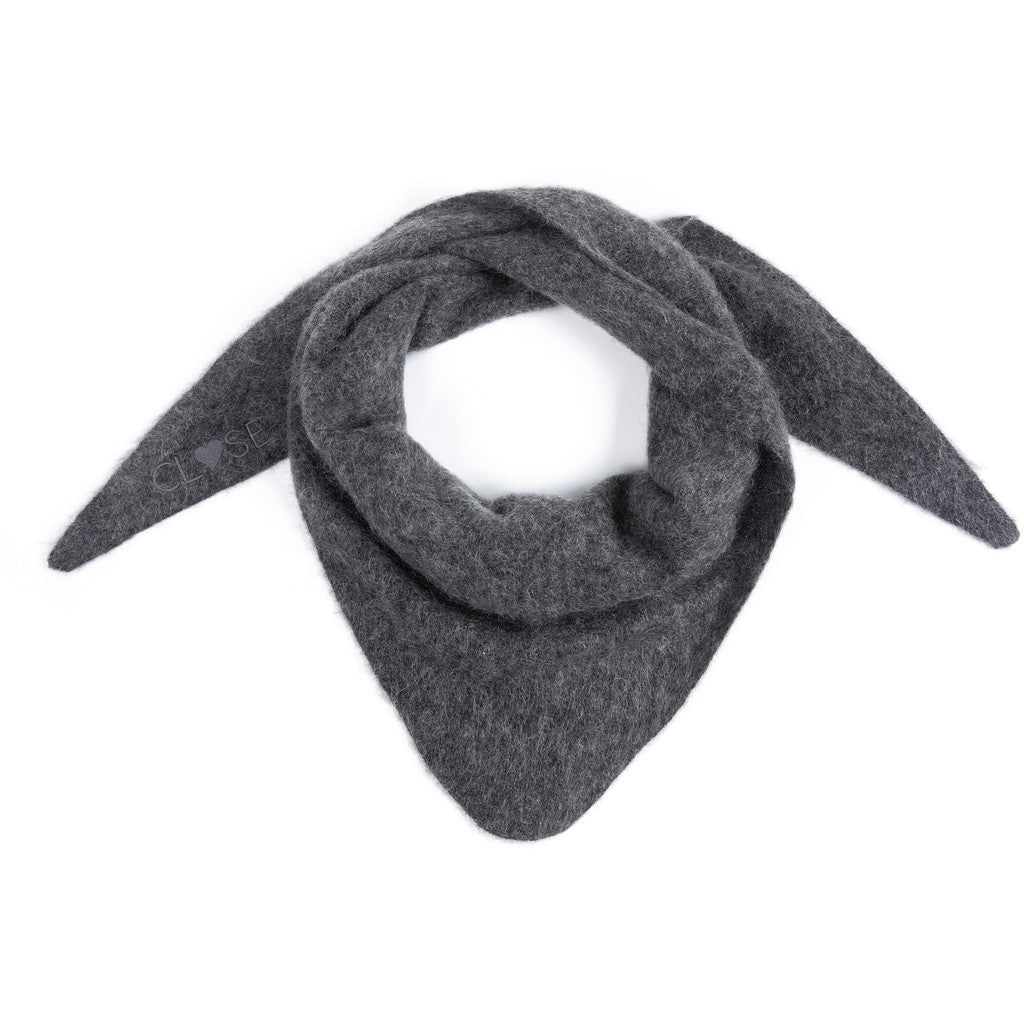 Close to my heart Sienna triangle scarf Scarf Charcoal