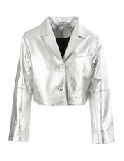 Close to my heart Simone skinn jakke Jackets Silver