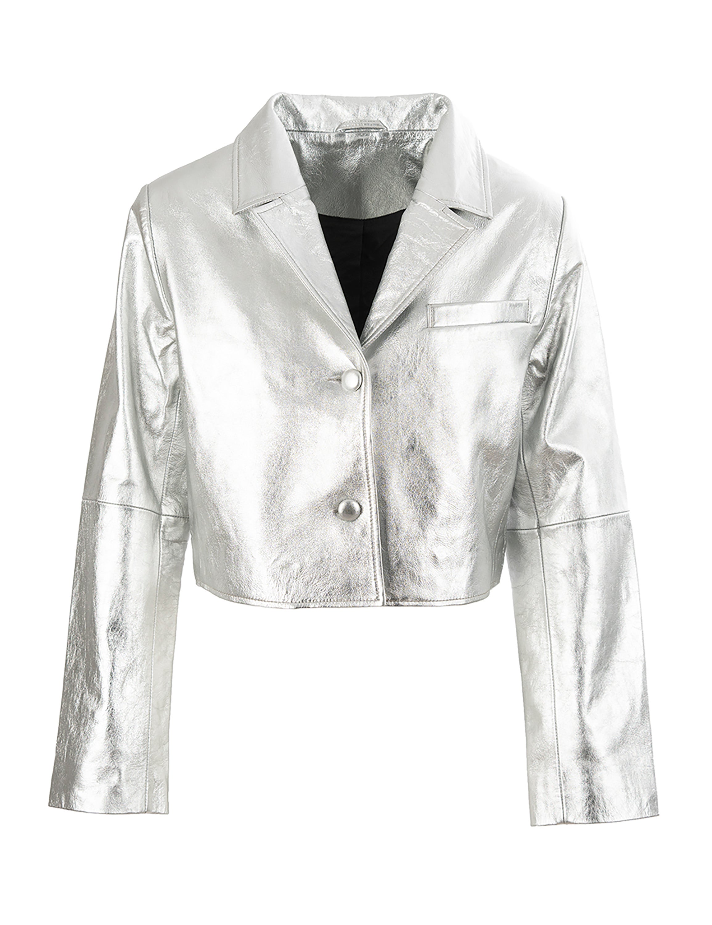 Close to my heart Simone skinn jakke Jackets Silver