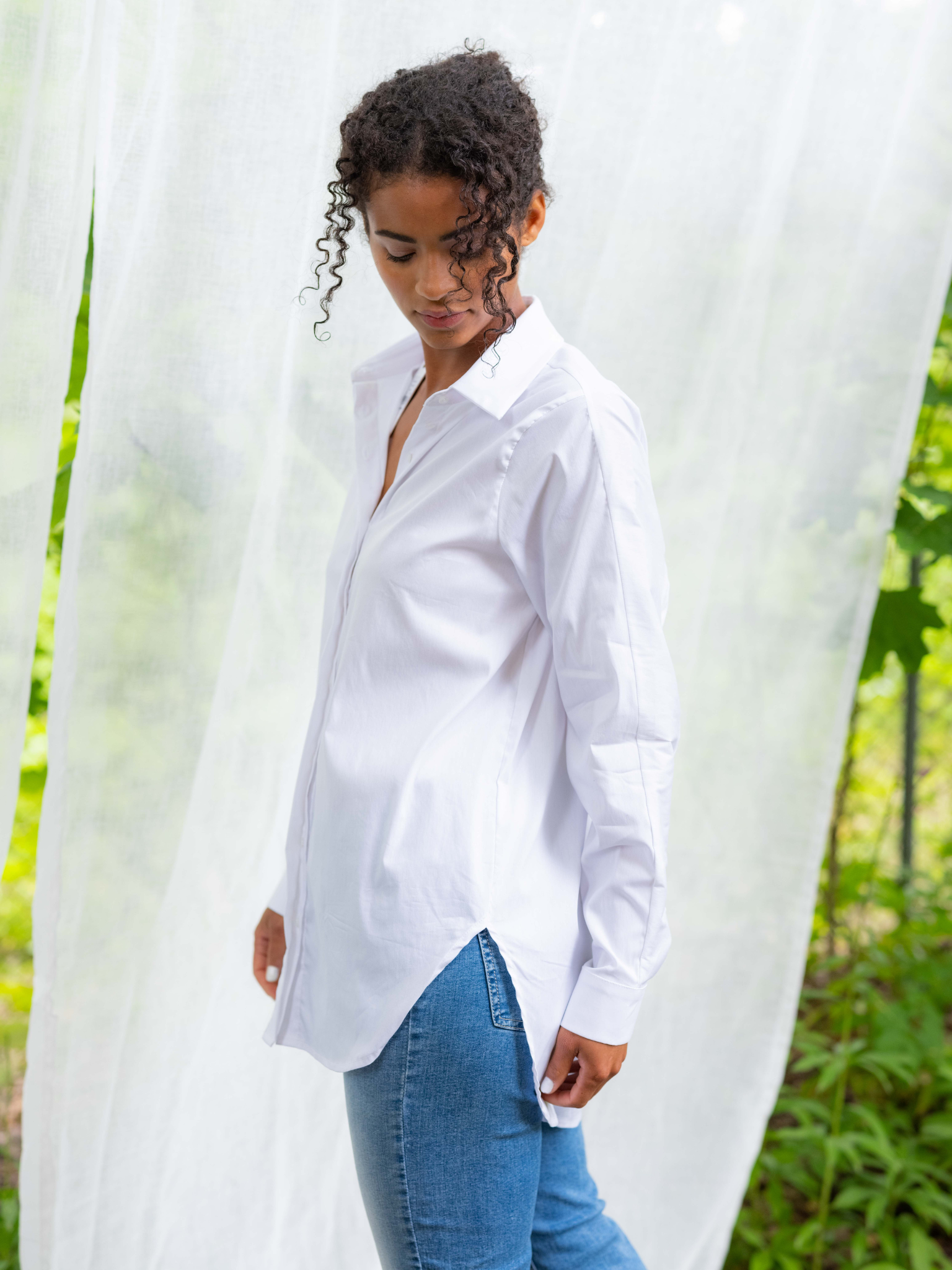 Close to my heart Snow skjorte Shirt White