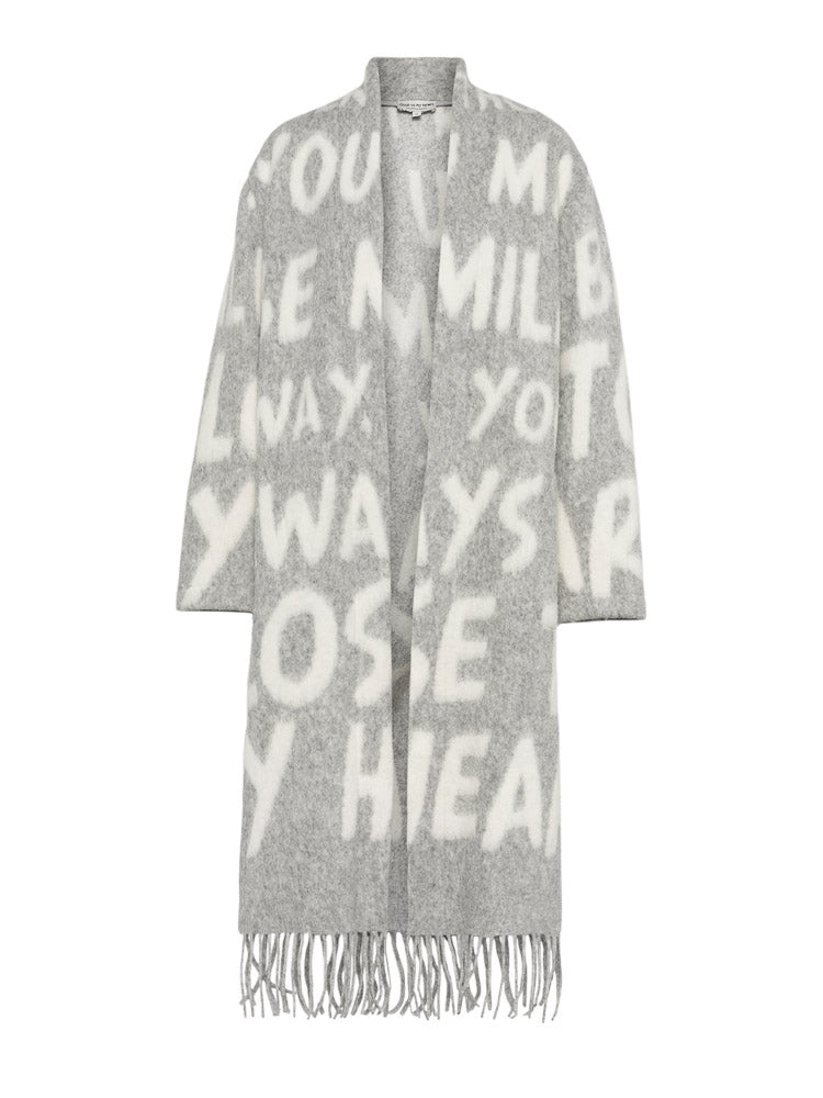 Close to my heart Sofia Coat Coat Silver Grey