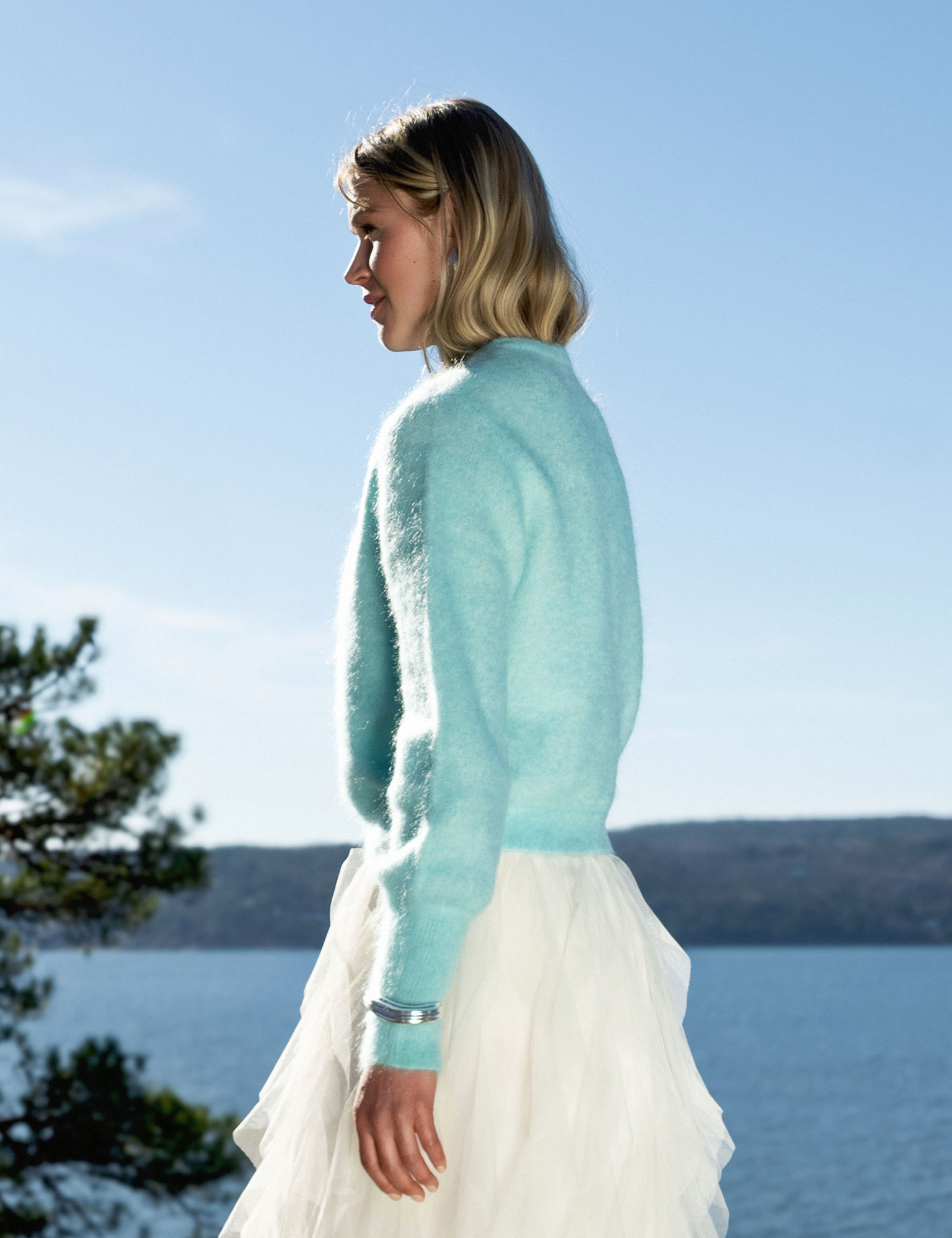 Close to my heart Sonia cardigan Cardigan Aqua