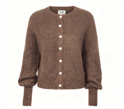Close to my heart Sonia mohair cardigan Cardigan Chocolate