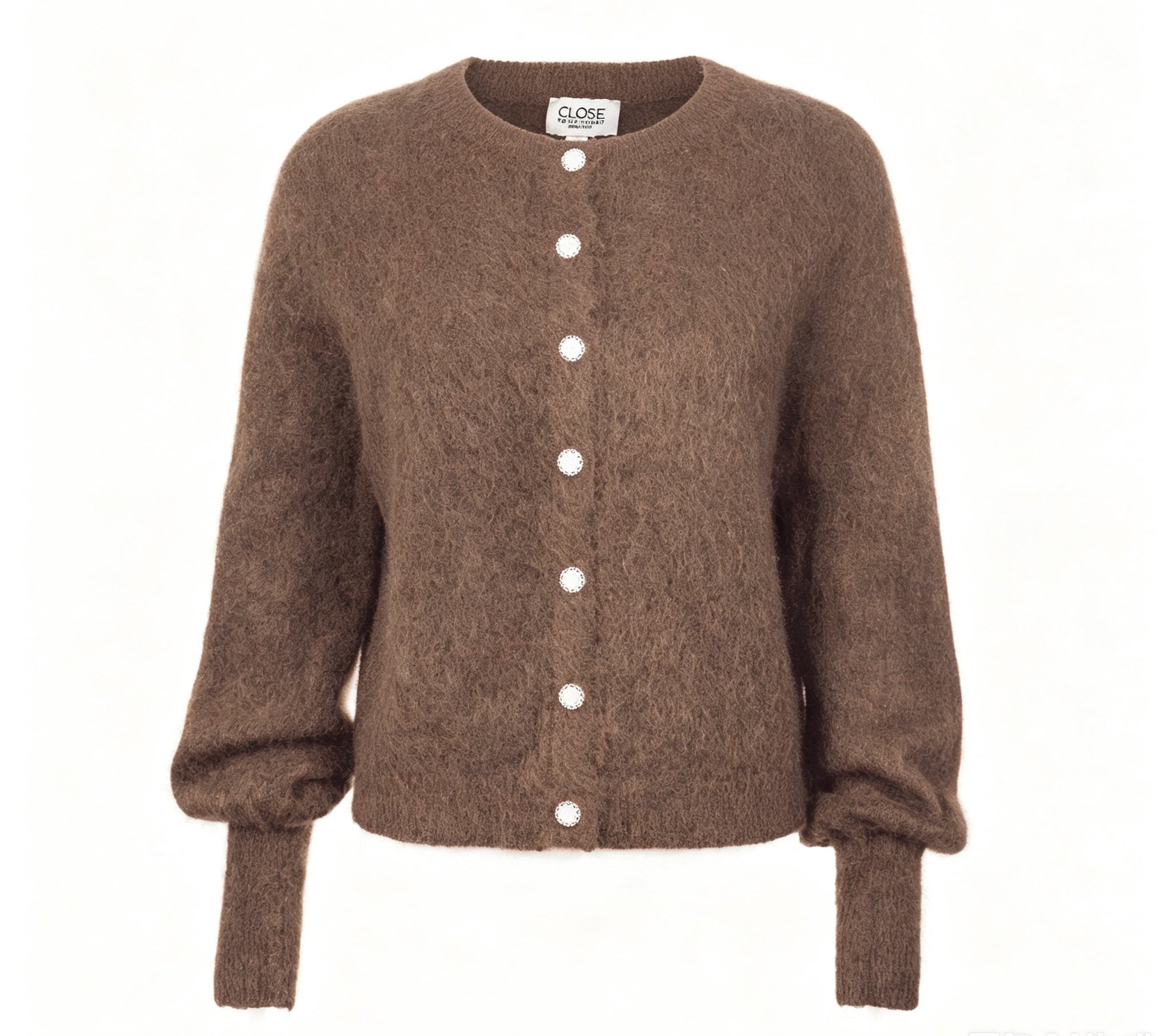 Close to my heart Sonia mohair cardigan Cardigan Chocolate