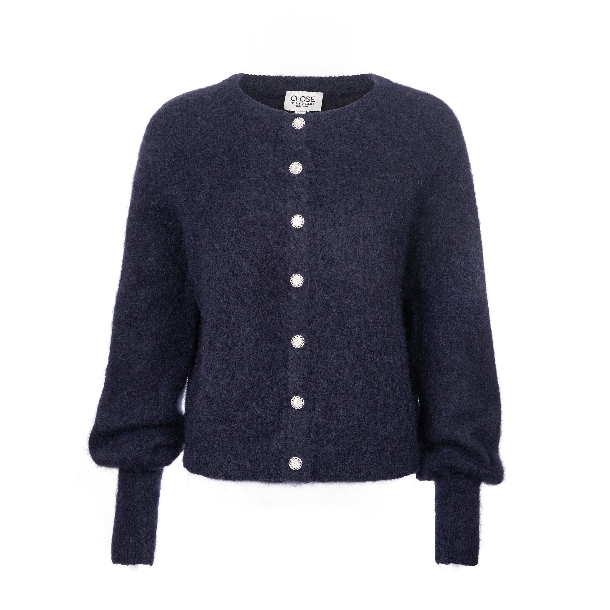 Close to my heart Sonia mohair cardigan Cardigan Royal 