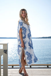 Close to my heart Soraya kaftan Kaftan Blue Print