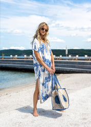 Close to my heart Soraya kaftan Kaftan Blue Print