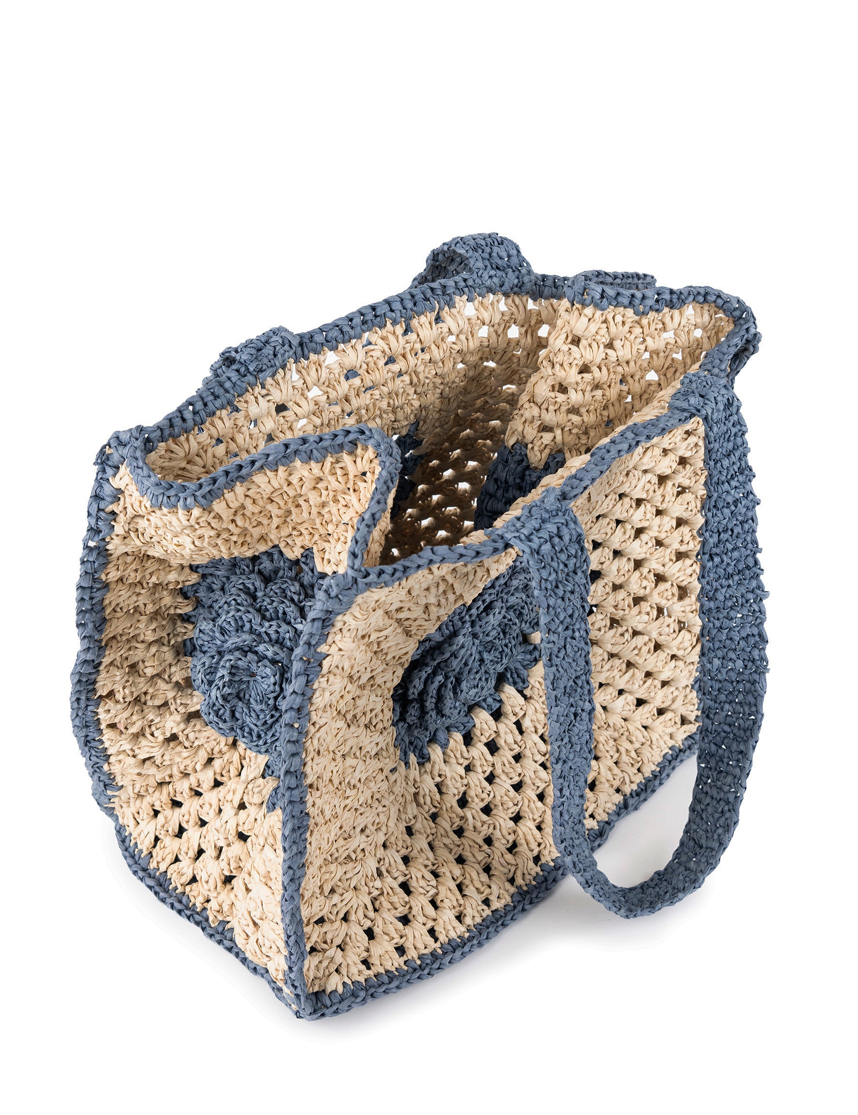 Close to my heart Raffia Flower stor veske Bag