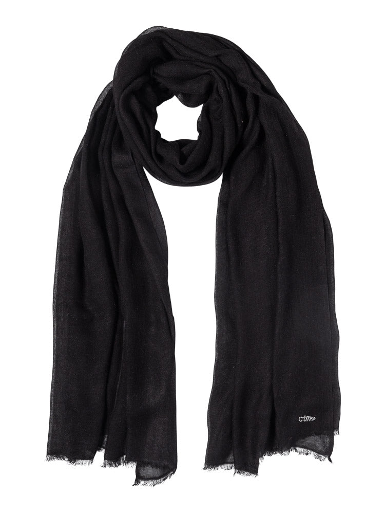Close to my heart Summer bambus og silke skjerf Scarf Black