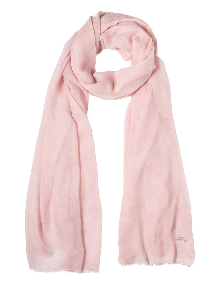 Close to my heart Summer bambus og silke skjerf Scarf Powder Rose
