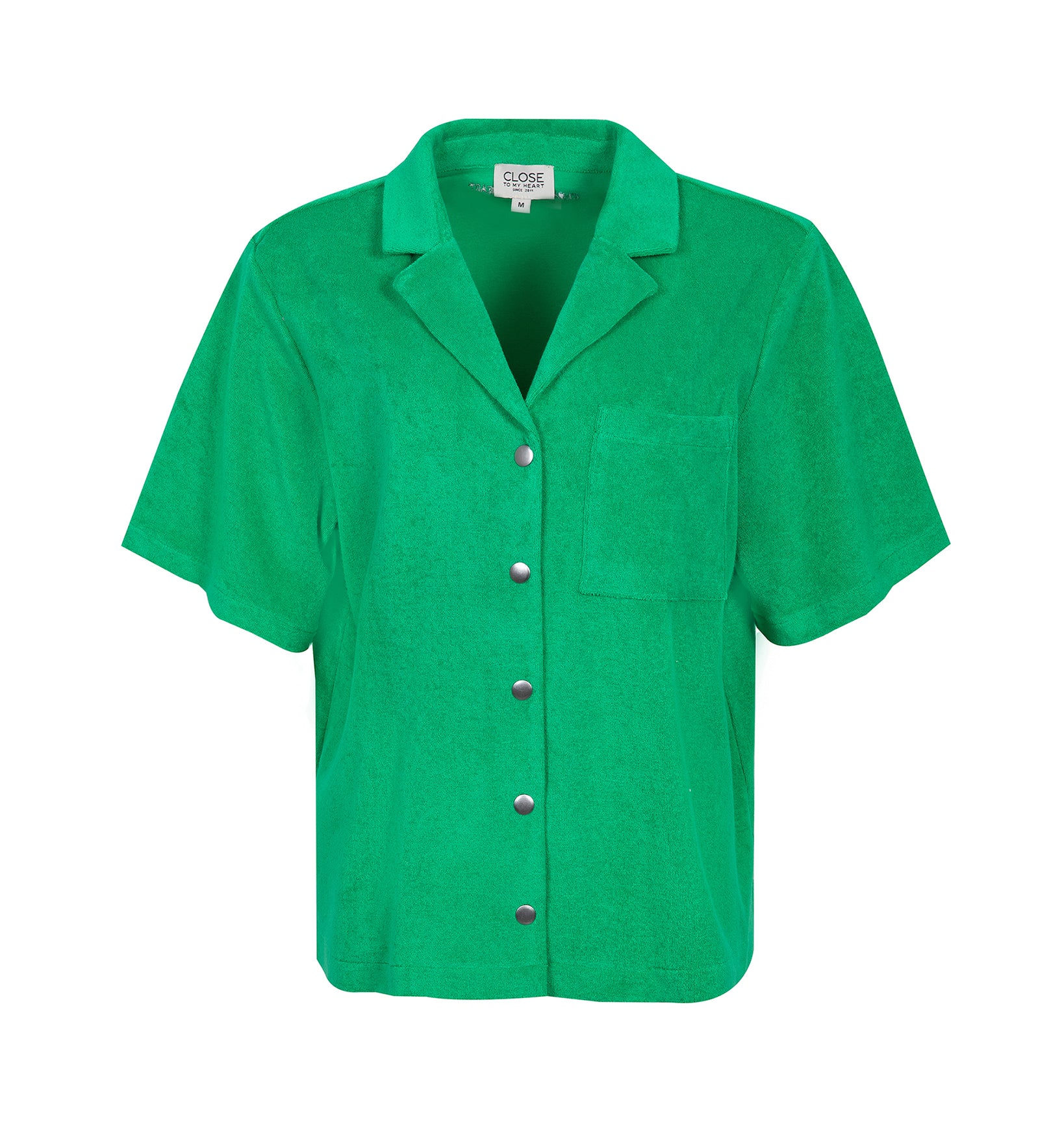 Close to my heart Summerday frotté skjorte Shirt Kelly Green