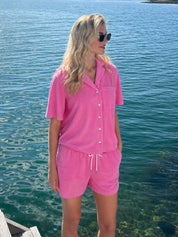 Close to my heart Summerday frotté skjorte Shirt Sugar Candy