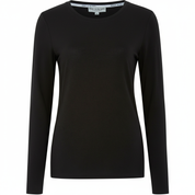 Close to my heart Tesla tencel wool top knitted top Black