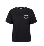 Close to my heart The Heart t-shirt T-shirt Black