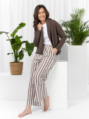 Close to my heart Tilly Pants Culotte Taupe Stripe