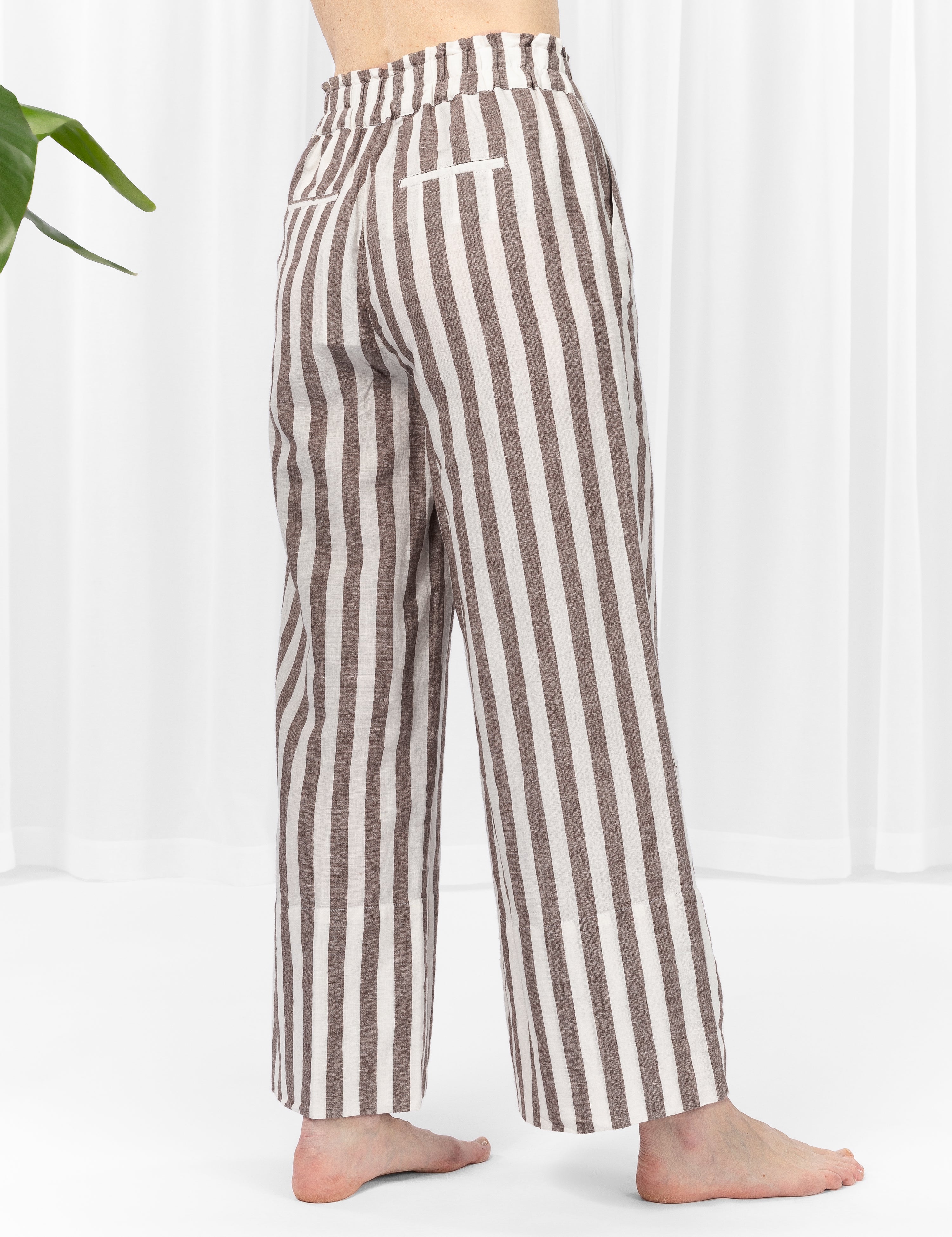 Close to my heart Tilly Pants Culotte Taupe Stripe