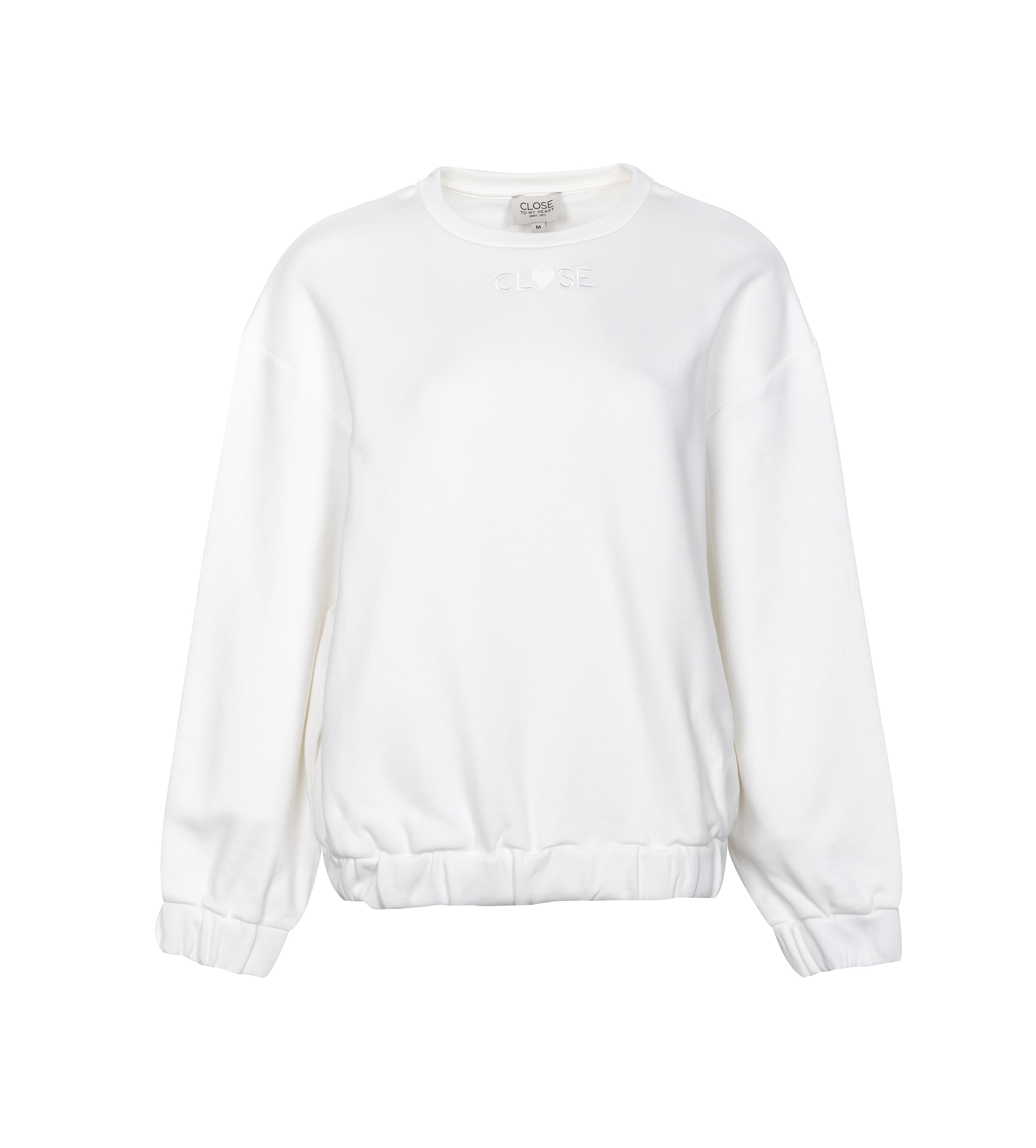 Close to my heart Usher Sweat Sweater jersey White