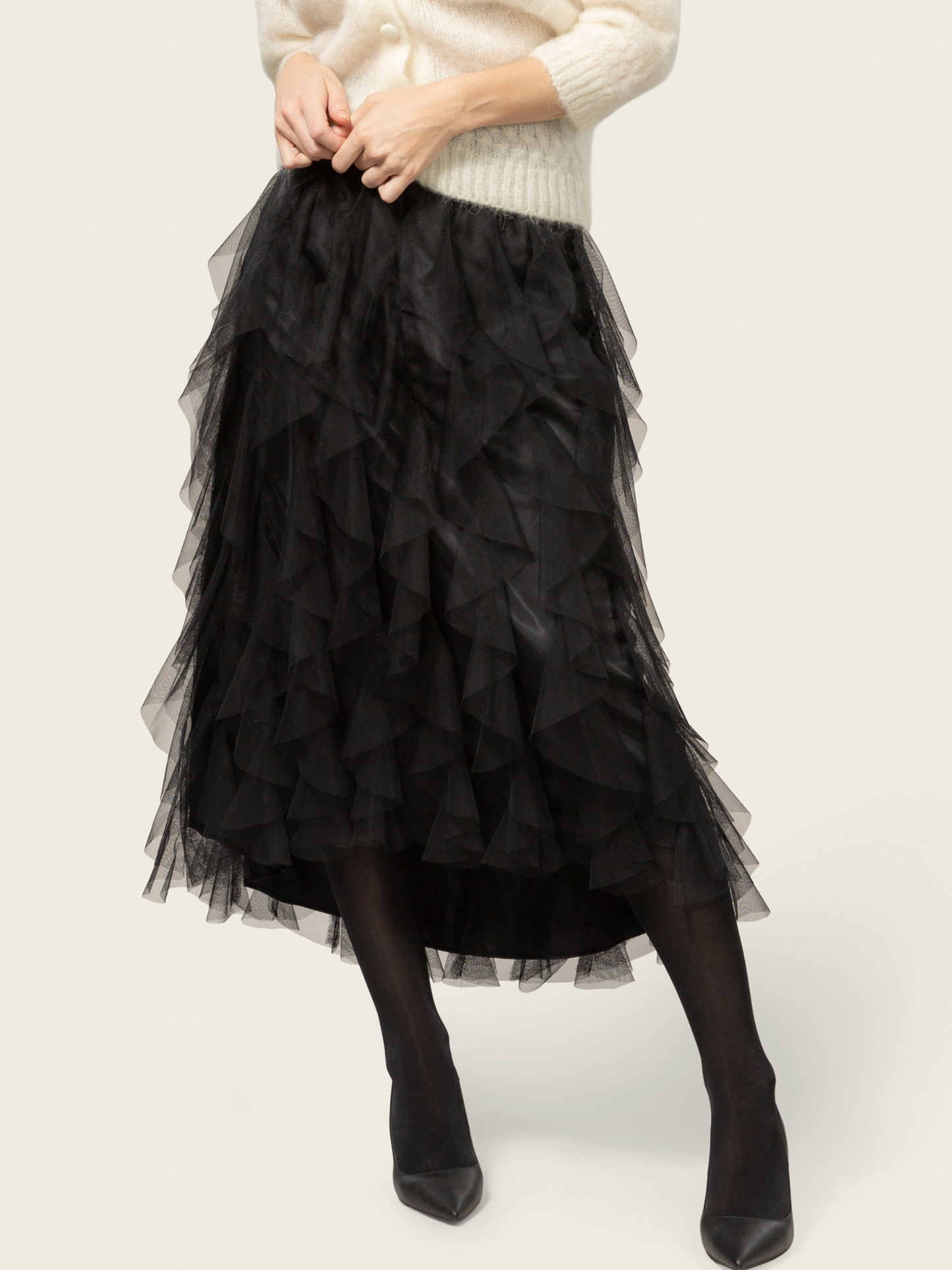 Close to my heart Valentina tulle skirt Skirt Black