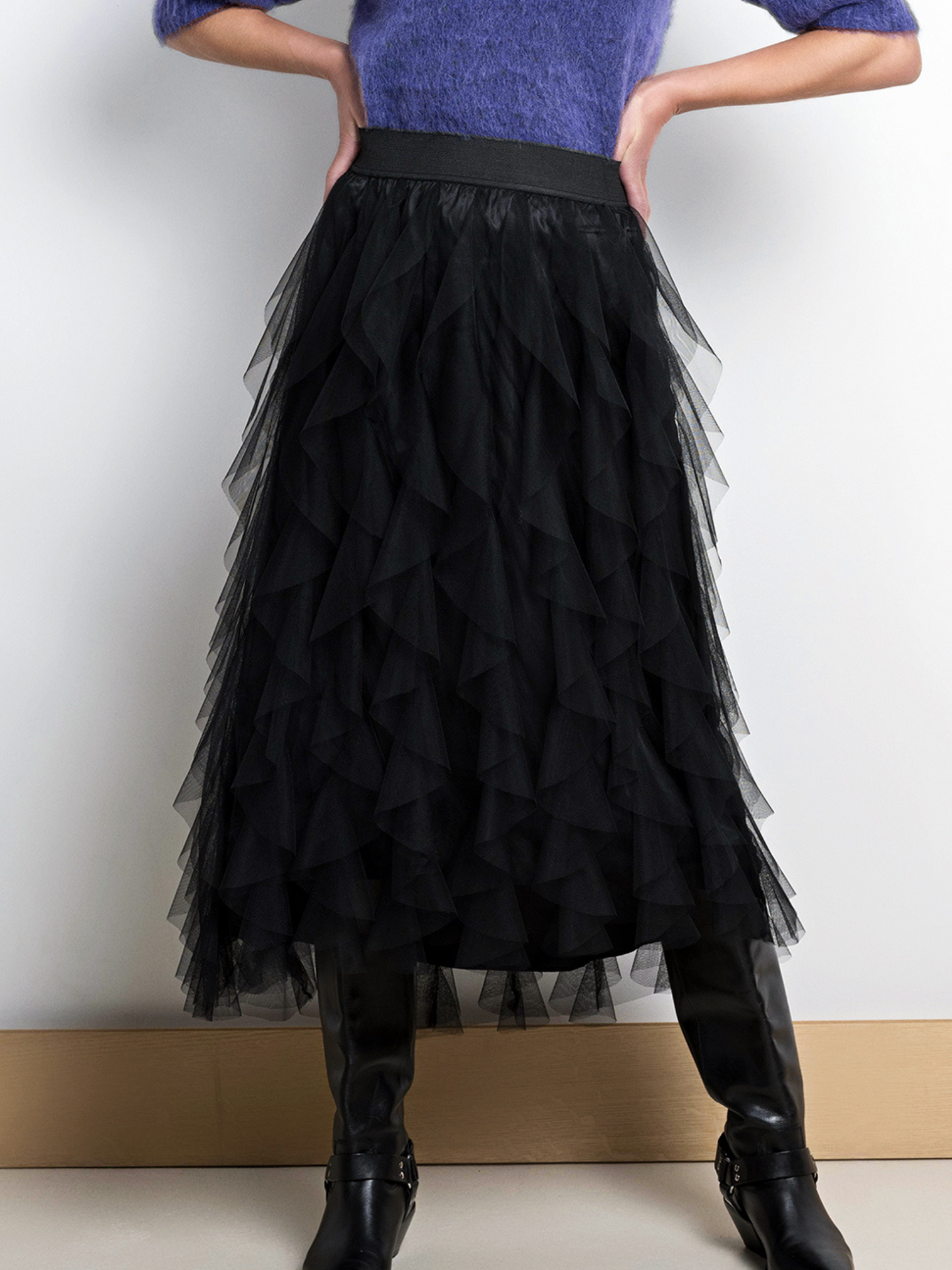 Close to my heart Valentina tulle skirt Skirt Black