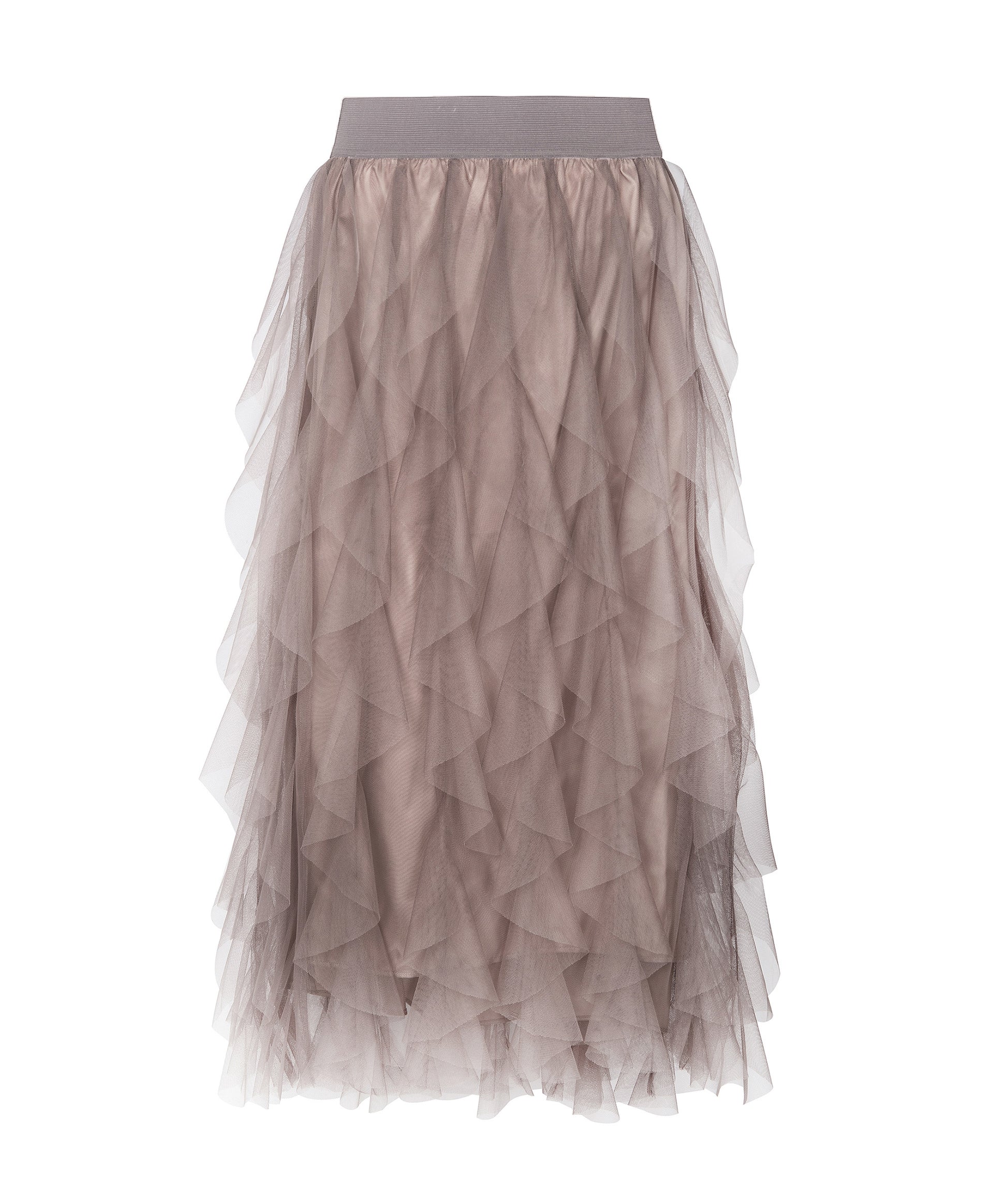 Close to my heart Valentina tulle skirt Skirt Taupe