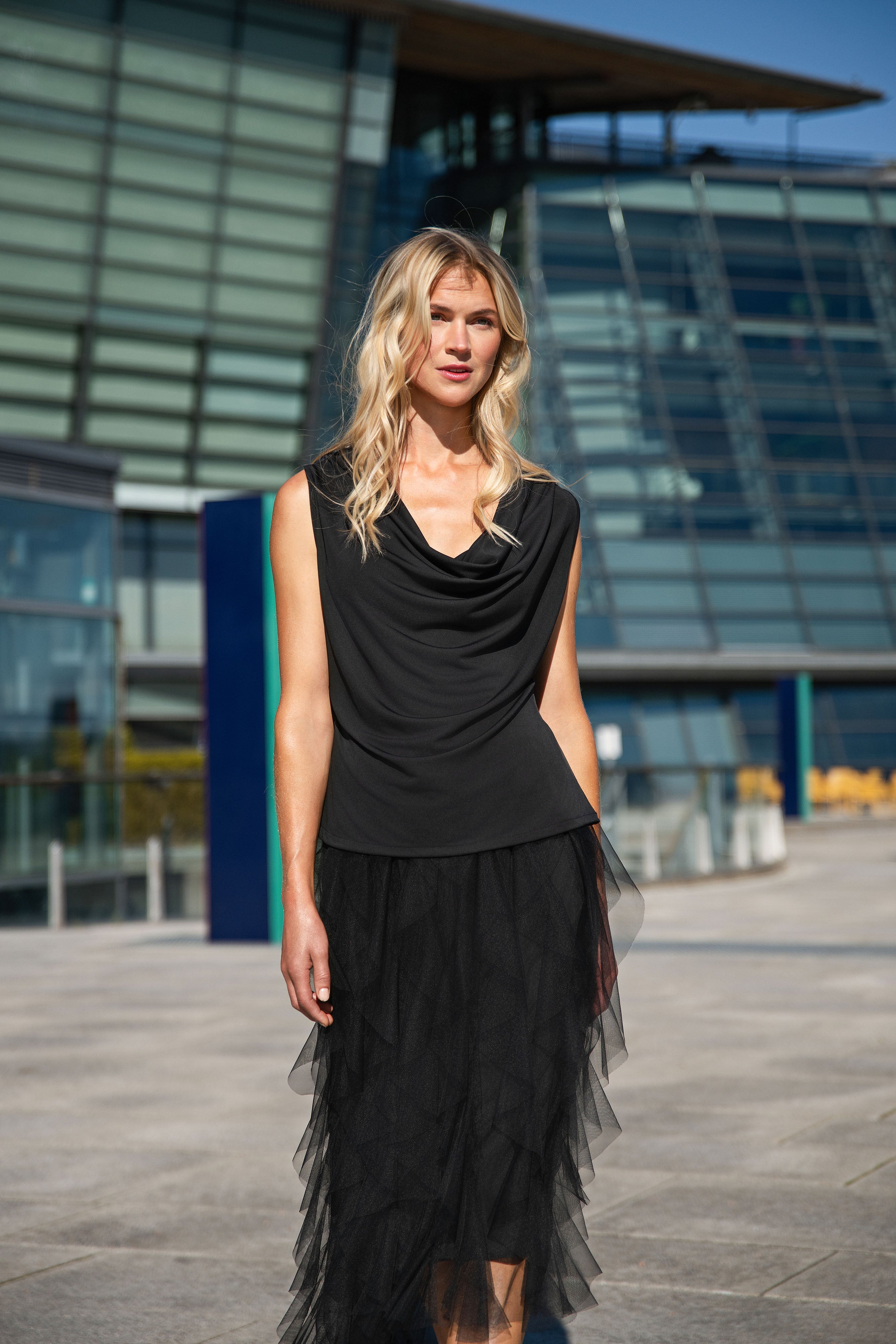 Close to my heart Valentina tulle skirt Skirt Black