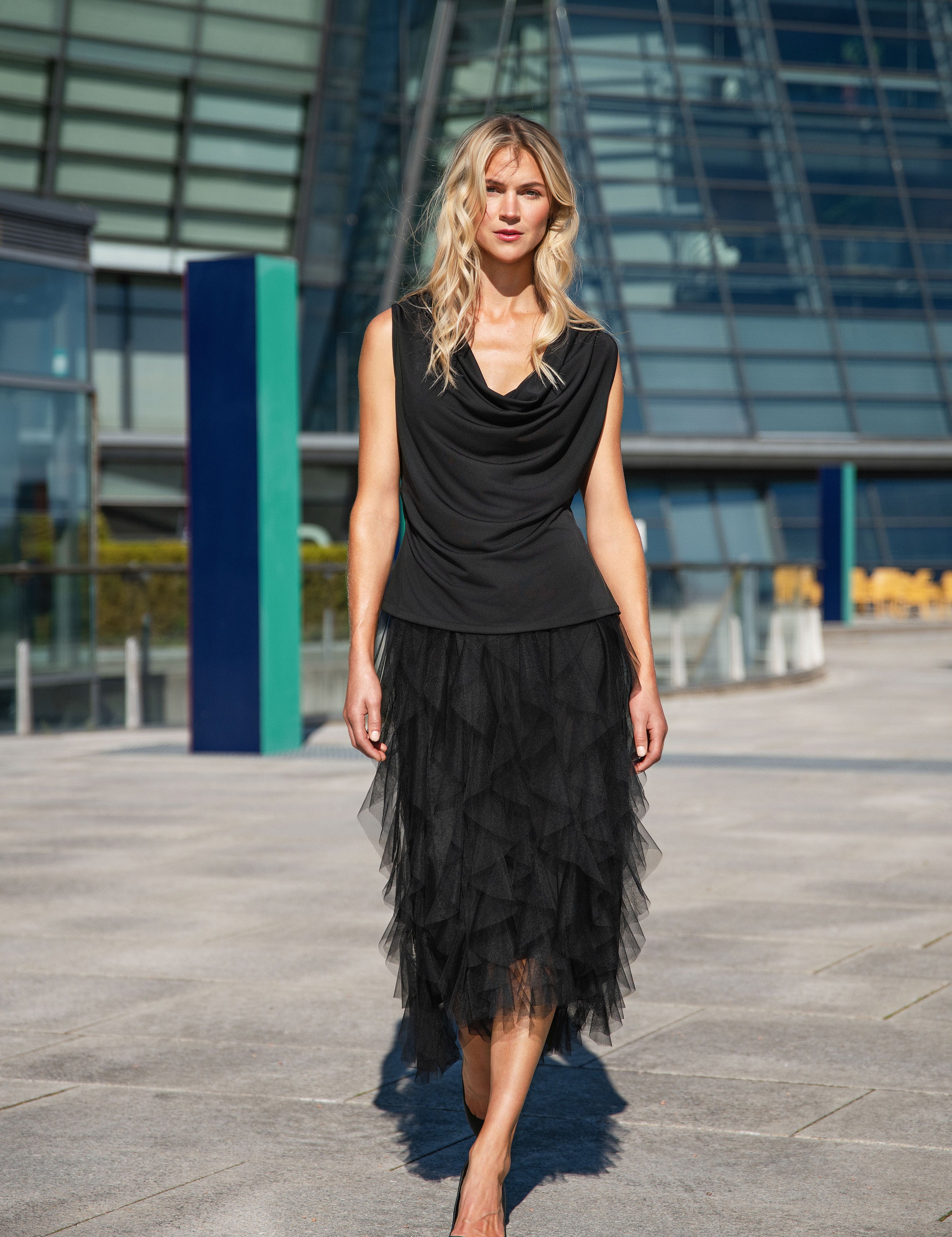 Close to my heart Valentina tulle skirt Skirt Black