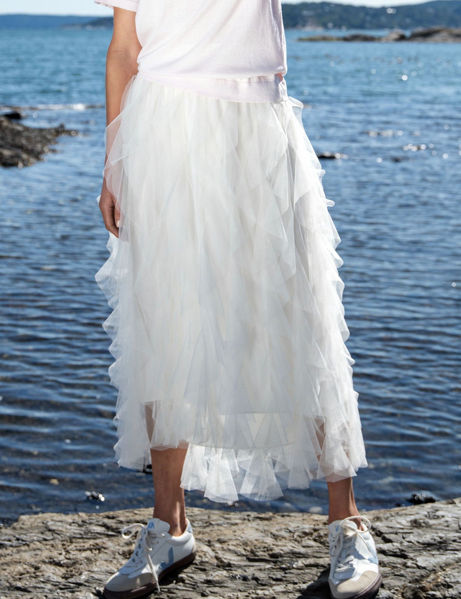 Close to my heart Valentina tulle skirt Skirt Offwhite