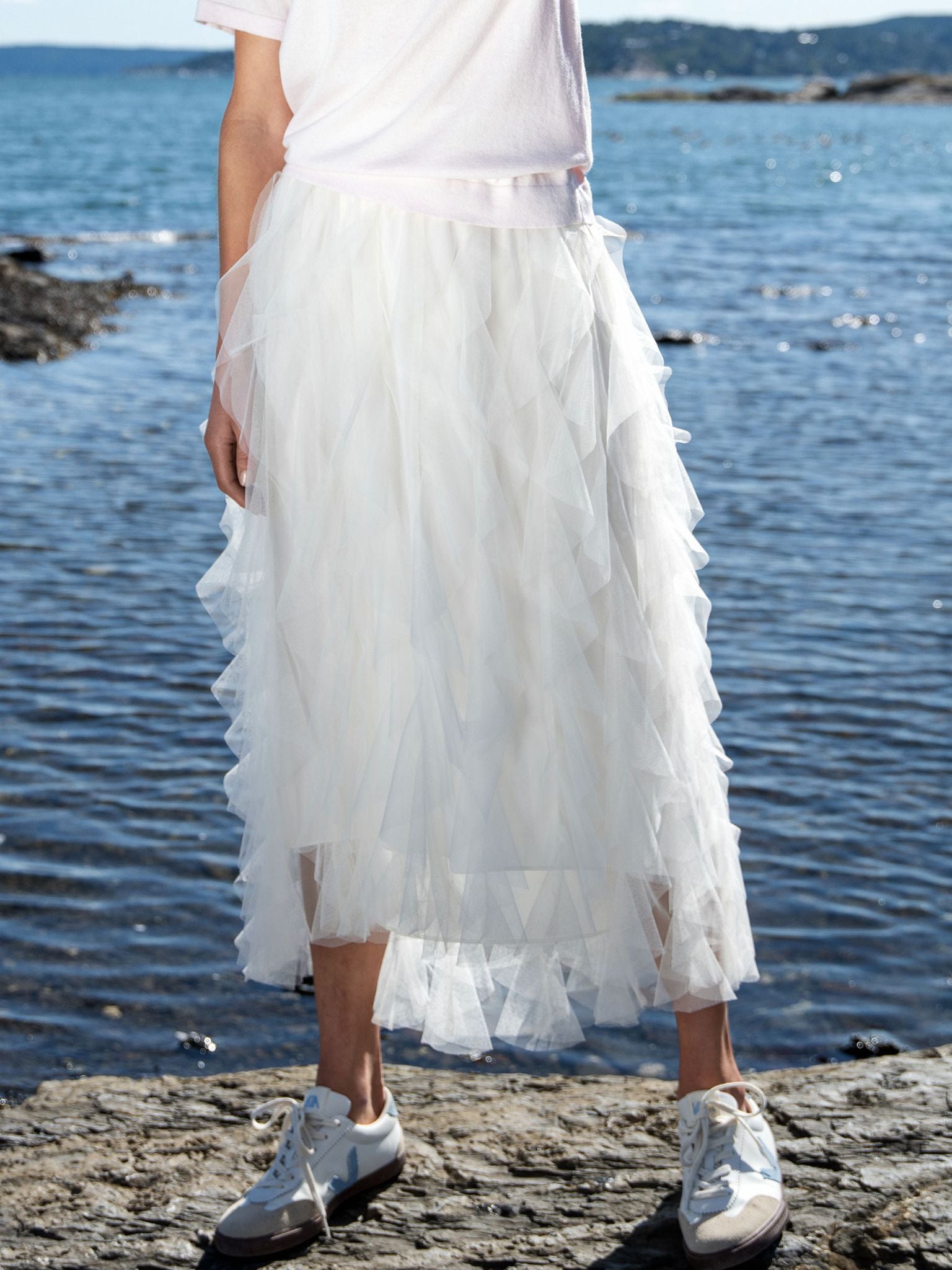 Close to my heart Valentina tulle skirt Skirt Offwhite