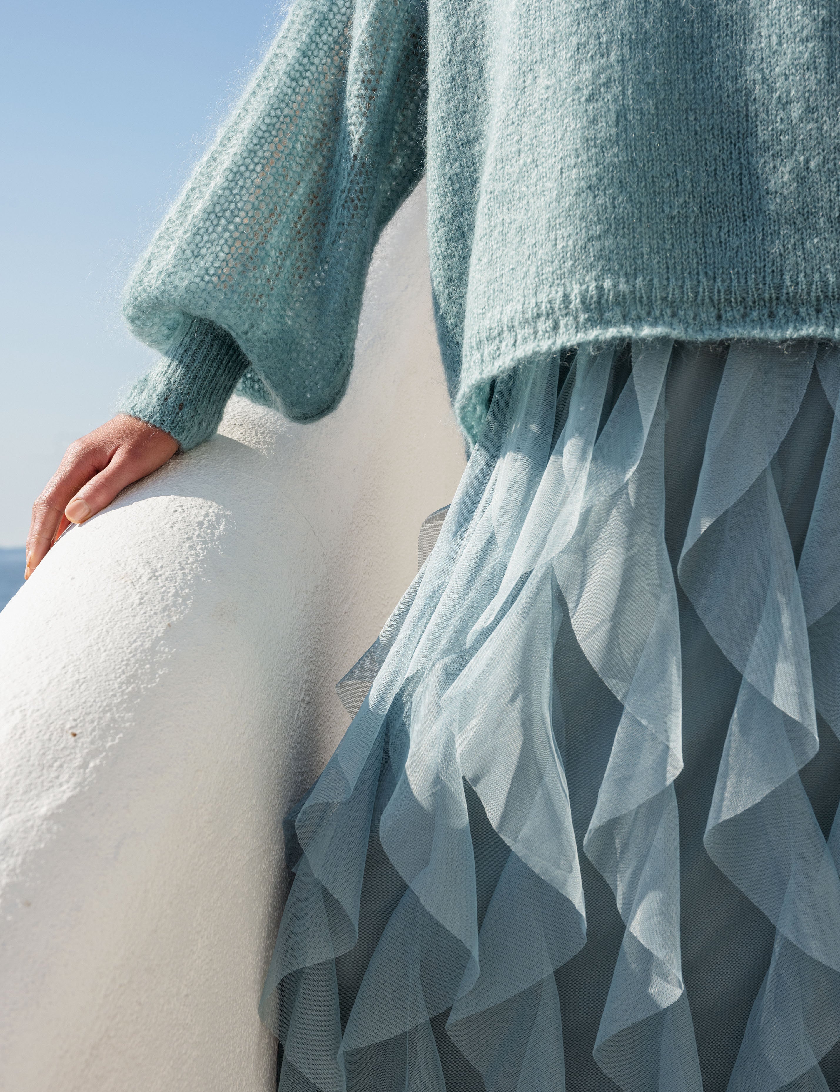 Close to my heart Valentina tyll skjørt Skirt Tourmaline