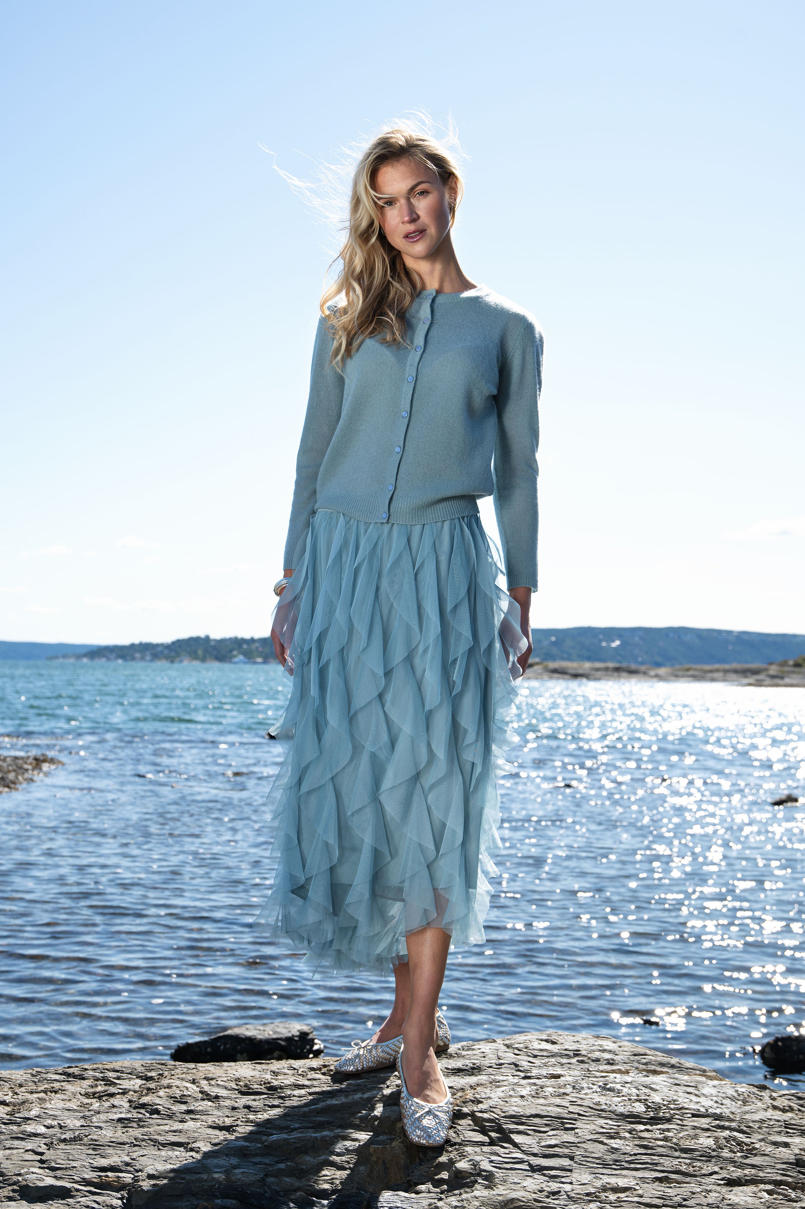 Close to my heart Valentina tyll skjørt Skirt Tourmaline