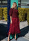 Close to my heart Valentina tyll skjørt Skirt Garnet Red