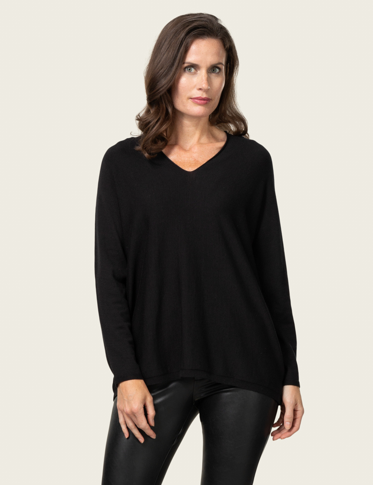 Close to my heart Valerie viscose knit sweater Sweater knitted Black