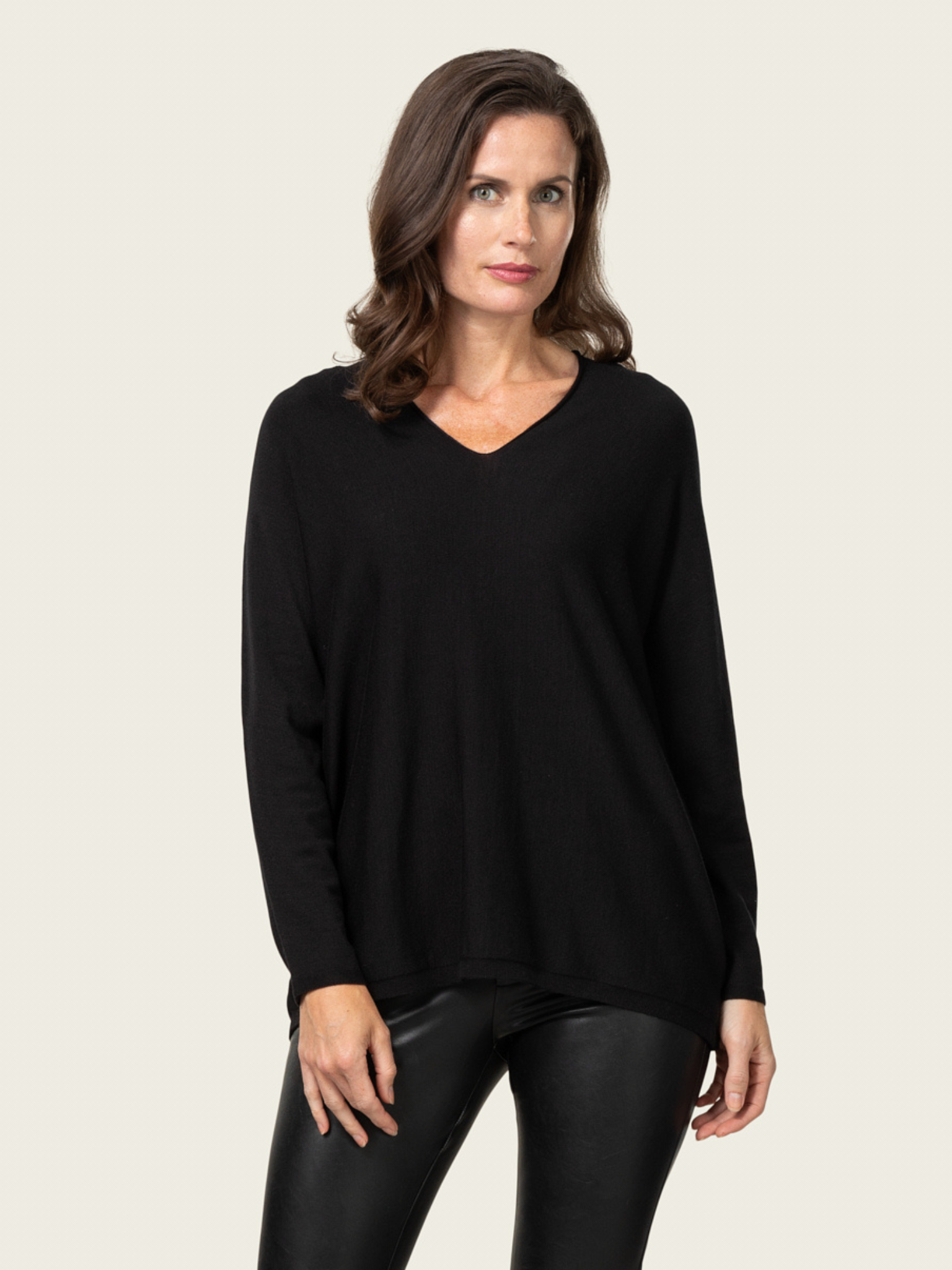 Close to my heart Valerie viscose knit sweater Sweater knitted Black