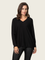 Close to my heart Valerie viscose knit sweater Sweater knitted Black