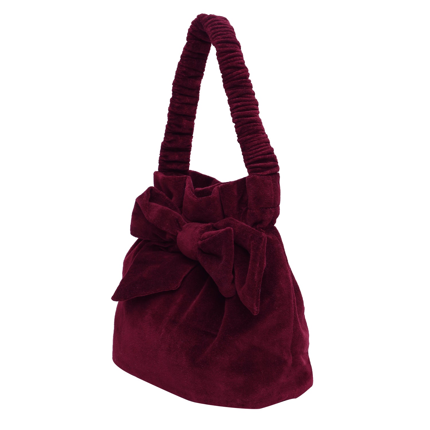 Close to my heart Velvet bow purse Handbag