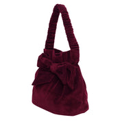 Close to my heart Velvet bow purse Handbag