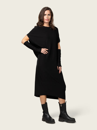 Close to my heart Vicky viscose knit dress Knit dress Black