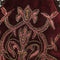 Close to my heart Vintage perle brodert veske Handbag Burgundy