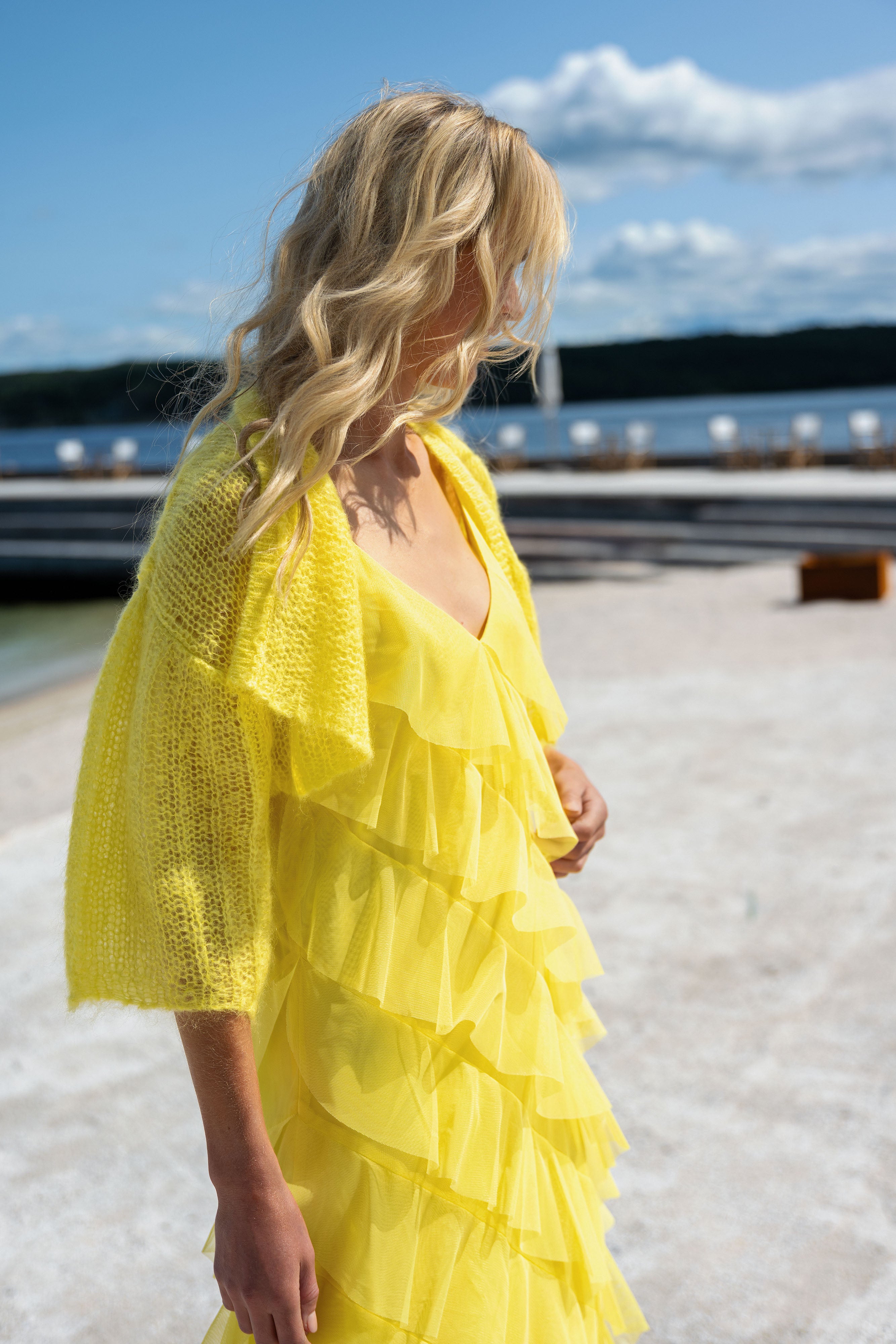 Close to my heart Vivian Magic Dress Dress woven Limelight