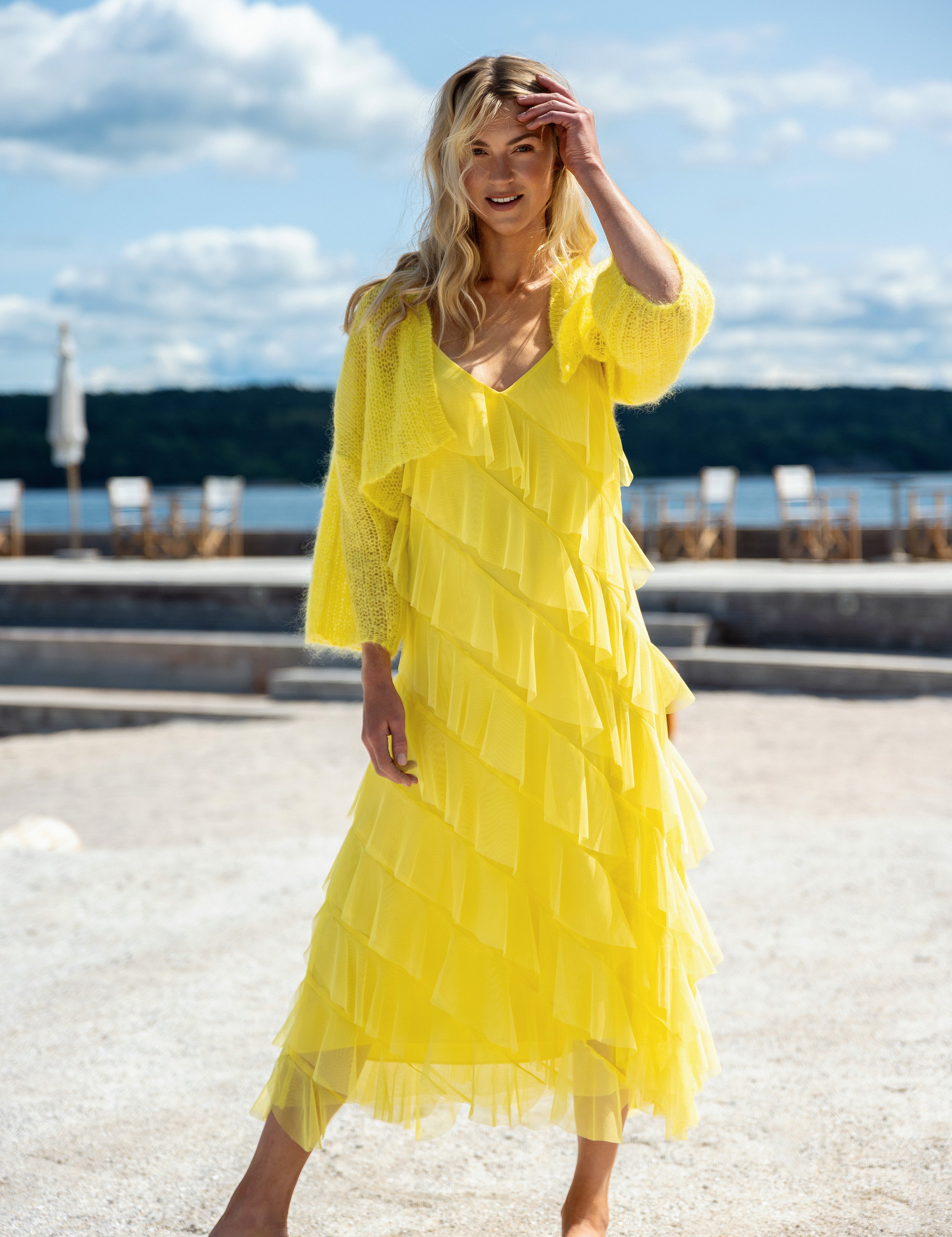 Close to my heart Vivian Magic Dress Dress woven Limelight