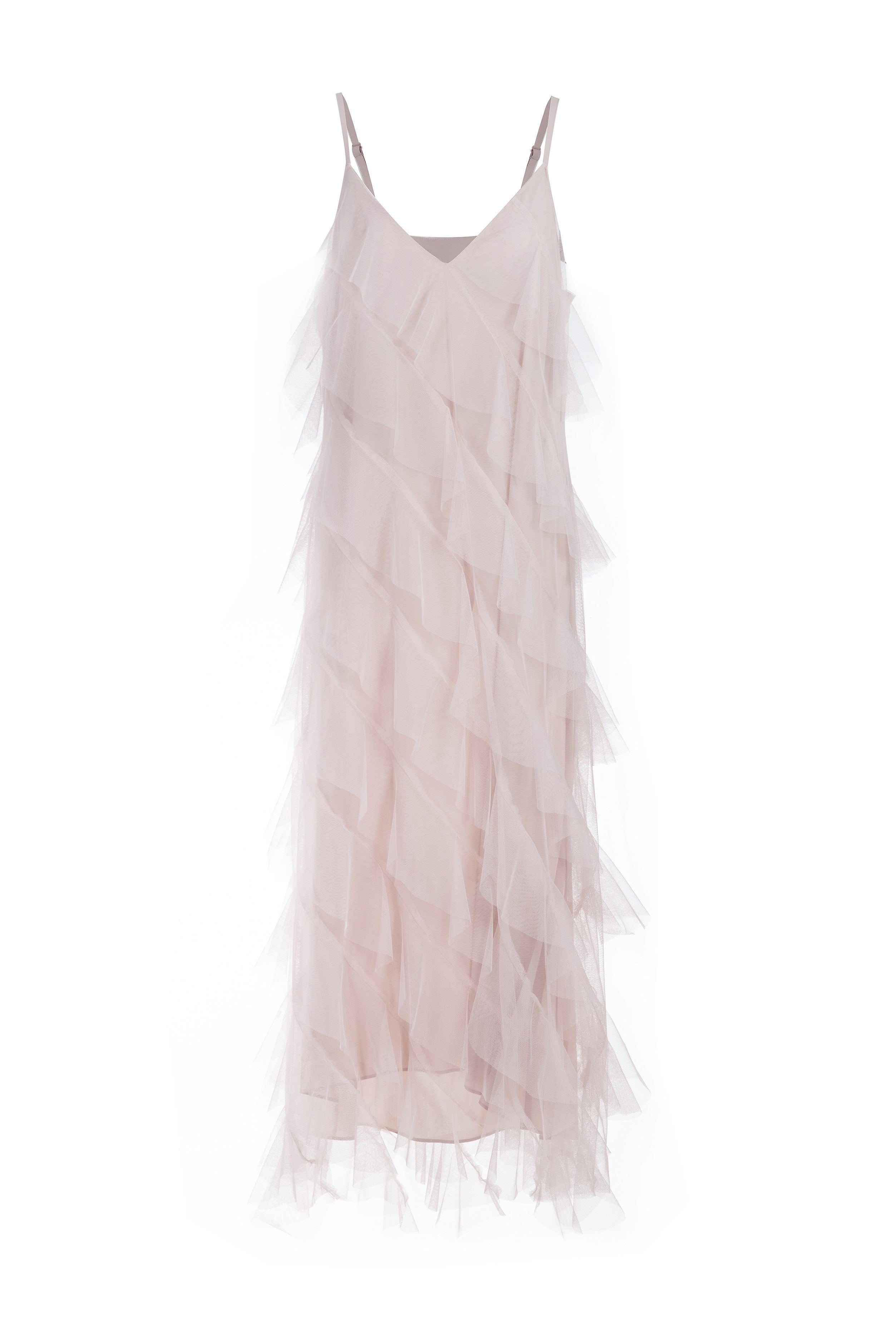 Close to my heart Vivian magisk tyll kjole Dress woven Powder Rose