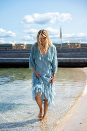 Close to my heart Vivian magisk tyll kjole Dress woven Tourmaline