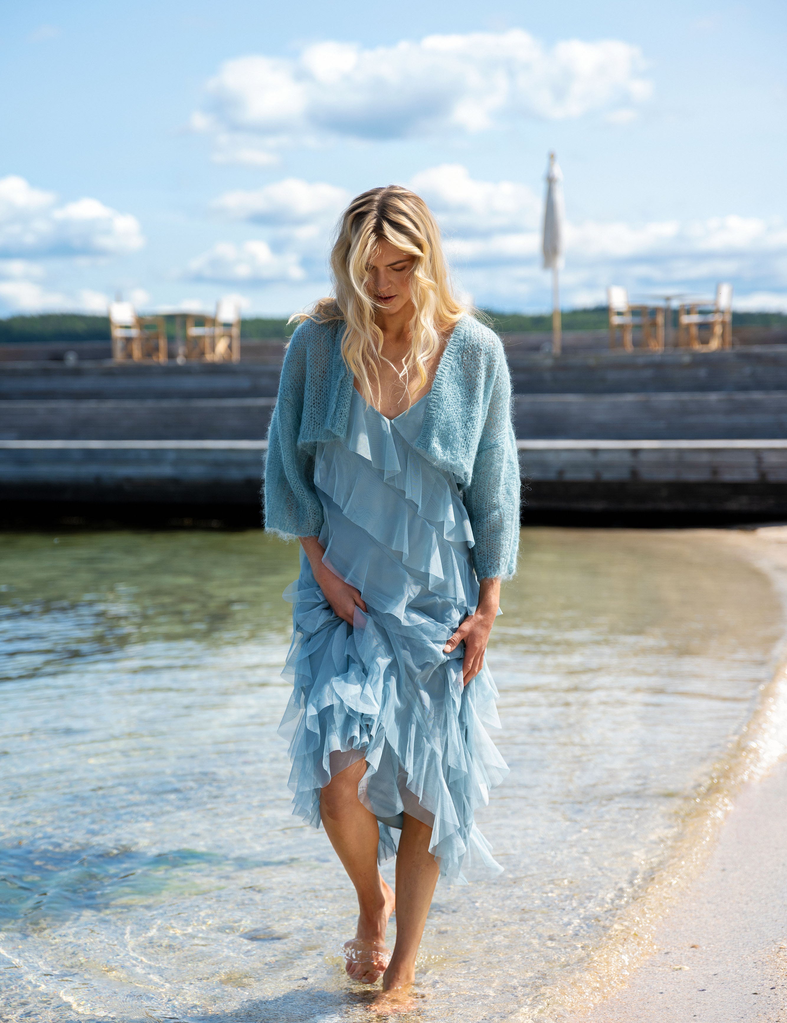 Close to my heart Vivian Magic Dress Dress woven Tourmaline