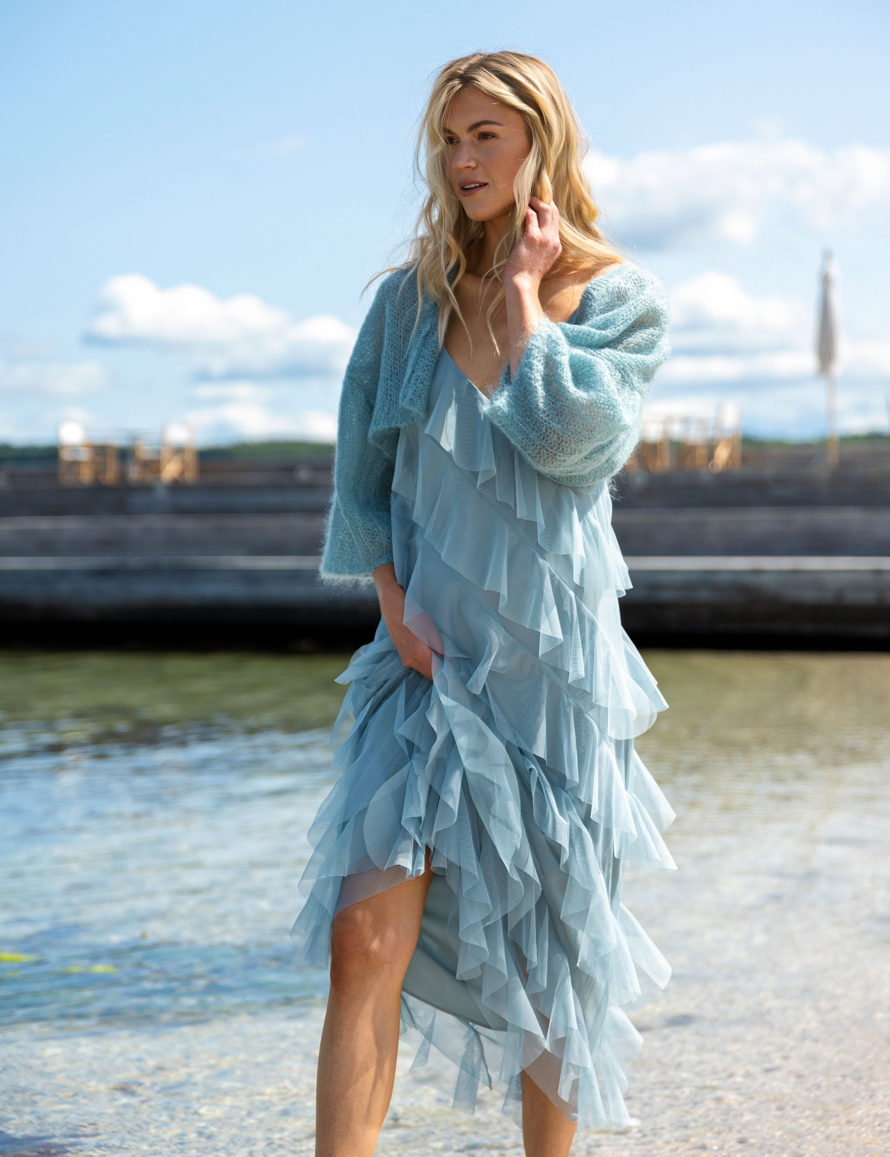 Close to my heart Vivian Magic Dress Dress woven Tourmaline