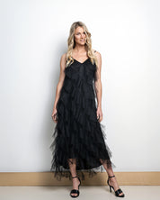 Close to my heart Vivian magisk tyll kjole Dress woven Black